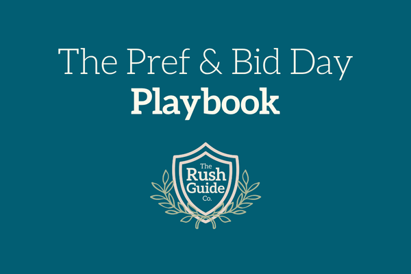 The Pref & Bid Day Playbook — a digital guide to preference night and Bid Day