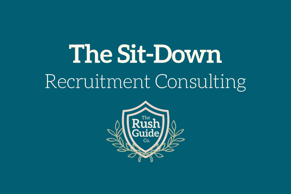 The Sit-Down — a one-hour sorority recruitment consult