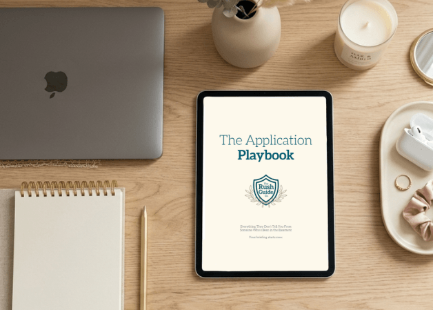 The Application Playbook — a digital guide to sorority recruitment applications and rec letters