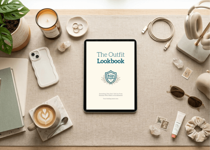 The Outfit Lookbook — a digital round-by-round sorority recruitment outfit planning guide
