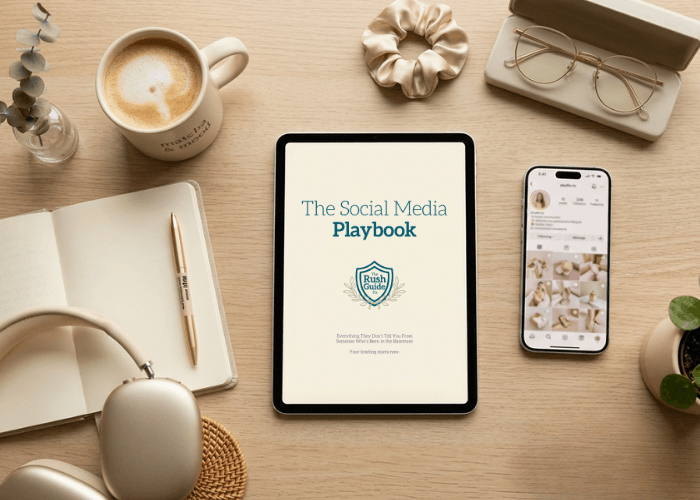 The Social Media Playbook — a digital guide to auditing your social media for sorority recruitment